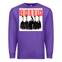 Purple NEWS KIDS ON THE BLOCK Premium Sweatshirt - artisFamous