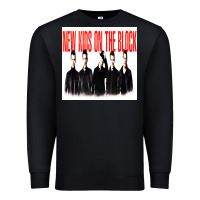 Black NEWS KIDS ON THE BLOCK Premium Sweatshirt - artisFamous