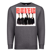 Charcoal Heather NEWS KIDS ON THE BLOCK Premium Sweatshirt - artisFamous