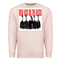 Pale Pink NEWS KIDS ON THE BLOCK Premium Sweatshirt - artisFamous