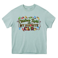 Arona christmas lights are my favorite color Heavy Core Tee - CowGirlArtShop