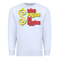 White price is right classic Premium Sweatshirt - artisFamous