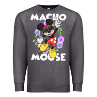 Charcoal Heather macho mouse Premium Sweatshirt - artisFamous