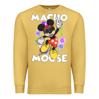 Antique Gold macho mouse Premium Sweatshirt - artisFamous