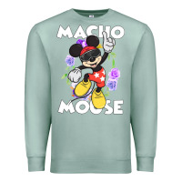 Seafoam macho mouse Premium Sweatshirt - artisFamous