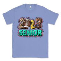 Colony Blue 2023 senior football Classic Tee - HowdyJamesFarm