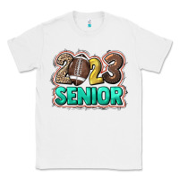 White 2023 senior football Classic Tee - HowdyJamesFarm