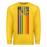 Lemon rainbow lightsaber Premium Sweatshirt - artisFamous