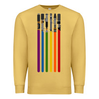 Rainbow Lightsaber Premium Sweatshirt | Teevron