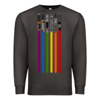 Smoke rainbow lightsaber Premium Sweatshirt - artisFamous
