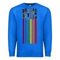 True Royal rainbow lightsaber Premium Sweatshirt - artisFamous