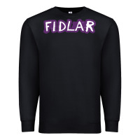 Black fidlar Premium Sweatshirt - artisFamous