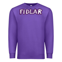 Purple fidlar Premium Sweatshirt - artisFamous