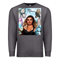 Charcoal Heather kelly clarkson Premium Sweatshirt - artisFamous