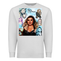 Dove Grey kelly clarkson Premium Sweatshirt - artisFamous