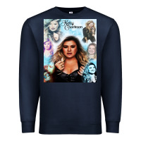 Navy kelly clarkson Premium Sweatshirt - artisFamous