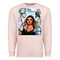 Pale Pink kelly clarkson Premium Sweatshirt - artisFamous