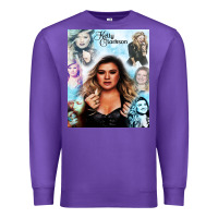 Purple kelly clarkson Premium Sweatshirt - artisFamous