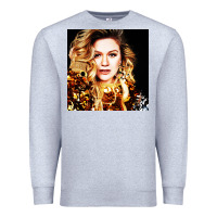 Heather Grey kelly clarkson Premium Sweatshirt - artisFamous