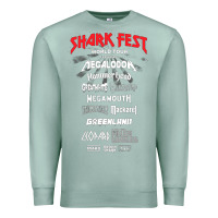 Seafoam shark fest Premium Sweatshirt - artisFamous