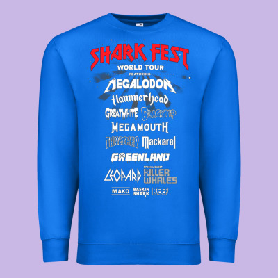 Shark Fest Premium Sweatshirt Designed By Artisfamous