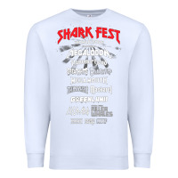 White shark fest Premium Sweatshirt - artisFamous