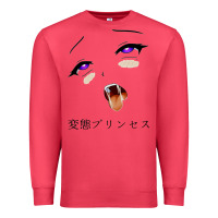 Cardinal ahegao face girl Premium Sweatshirt - artisFamous