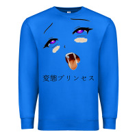 True Royal ahegao face girl Premium Sweatshirt - artisFamous