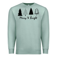 Seafoam merry and bright Premium Sweatshirt - artisFamous