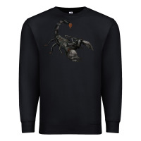 Black scorpion Premium Sweatshirt - JahusDesignShop