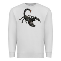 Dove Grey scorpion Premium Sweatshirt - JahusDesignShop