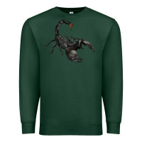 Sports Green scorpion Premium Sweatshirt - JahusDesignShop