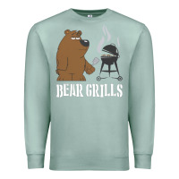 Seafoam Bear Grills Grylls Premium Sweatshirt - artisFamous