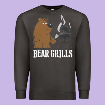 Bear Grills Grylls Premium Sweatshirt Designed By Artisfamous