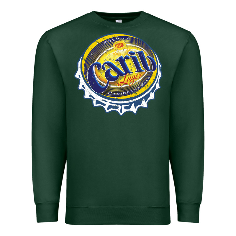 Carib Beer Premium Sweatshirt by artisFamous | Teevron