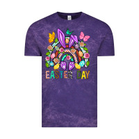 Cloud Purple Easter Day Vintage Tee - BundleAndBundleShop