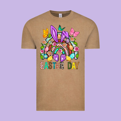 Easter Day Vintage Tee Designed By Bundleandbundleshop