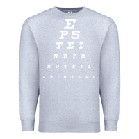 Heather Grey epstein did not kill himself Premium Sweatshirt - artisFamous