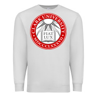 Dove Grey clark university Premium Sweatshirt - artisFamous