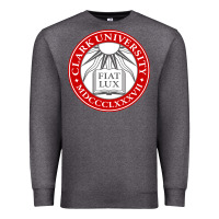 Charcoal Heather clark university Premium Sweatshirt - artisFamous