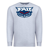 Heather Grey florida atlantic owls Premium Sweatshirt - artisFamous