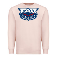Pale Pink florida atlantic owls Premium Sweatshirt - artisFamous