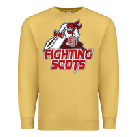 Antique Gold edinboro fighting scots Premium Sweatshirt - artisFamous