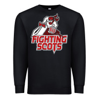 Black edinboro fighting scots Premium Sweatshirt - artisFamous