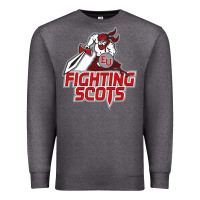 Charcoal Heather edinboro fighting scots Premium Sweatshirt - artisFamous