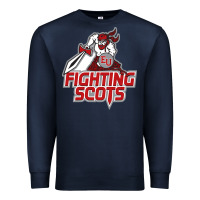 Navy edinboro fighting scots Premium Sweatshirt - artisFamous