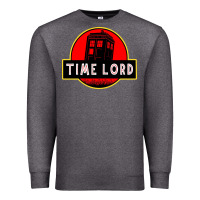 Charcoal Heather dr who park time lord Premium Sweatshirt - artisFamous