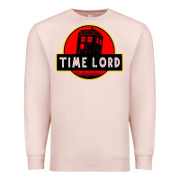 Pale Pink dr who park time lord Premium Sweatshirt - artisFamous