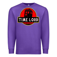 Purple dr who park time lord Premium Sweatshirt - artisFamous