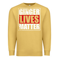 Antique Gold ginger lives matter Premium Sweatshirt - artisFamous